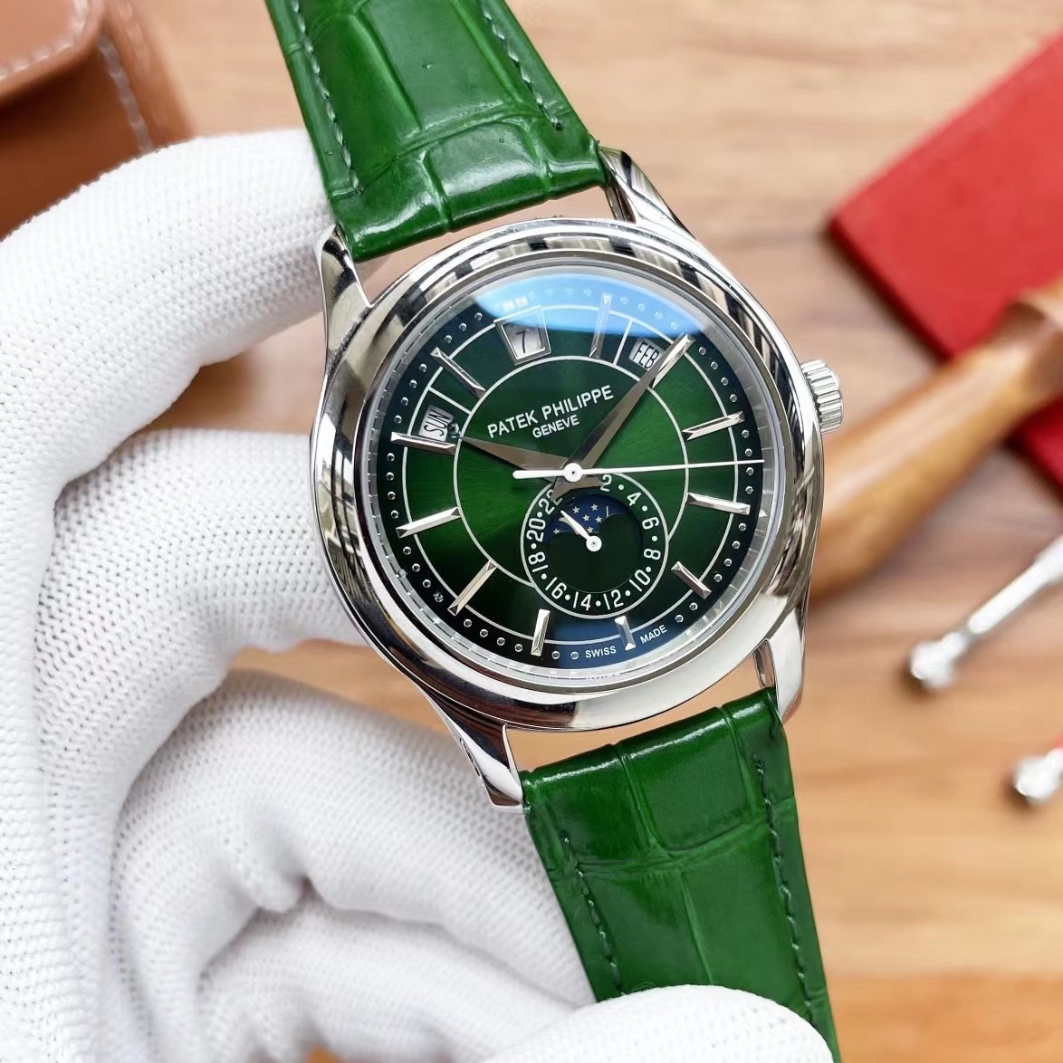 Men's Automatic Mechanical Watch 904L Stainless Steel 40  mm- PH  43