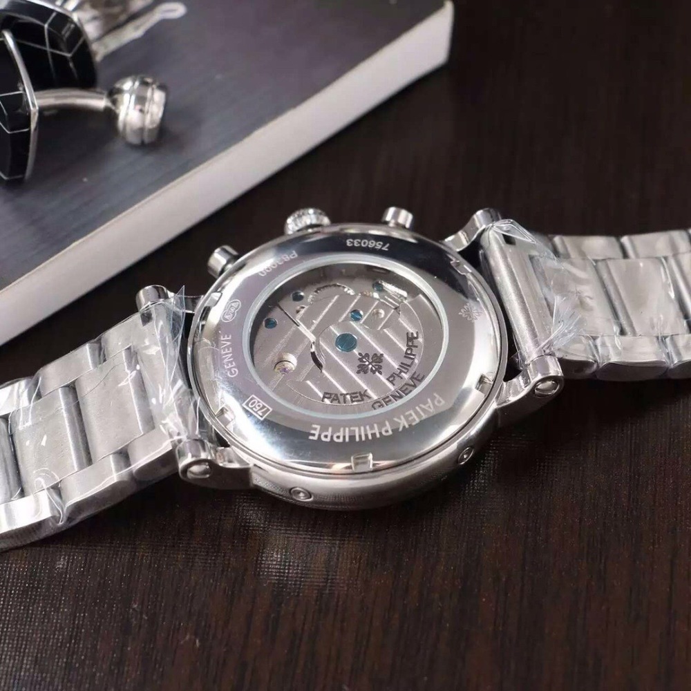 Men's Automatic Mechanical Watch 904L Stainless Steel 42  mm- PH  50
