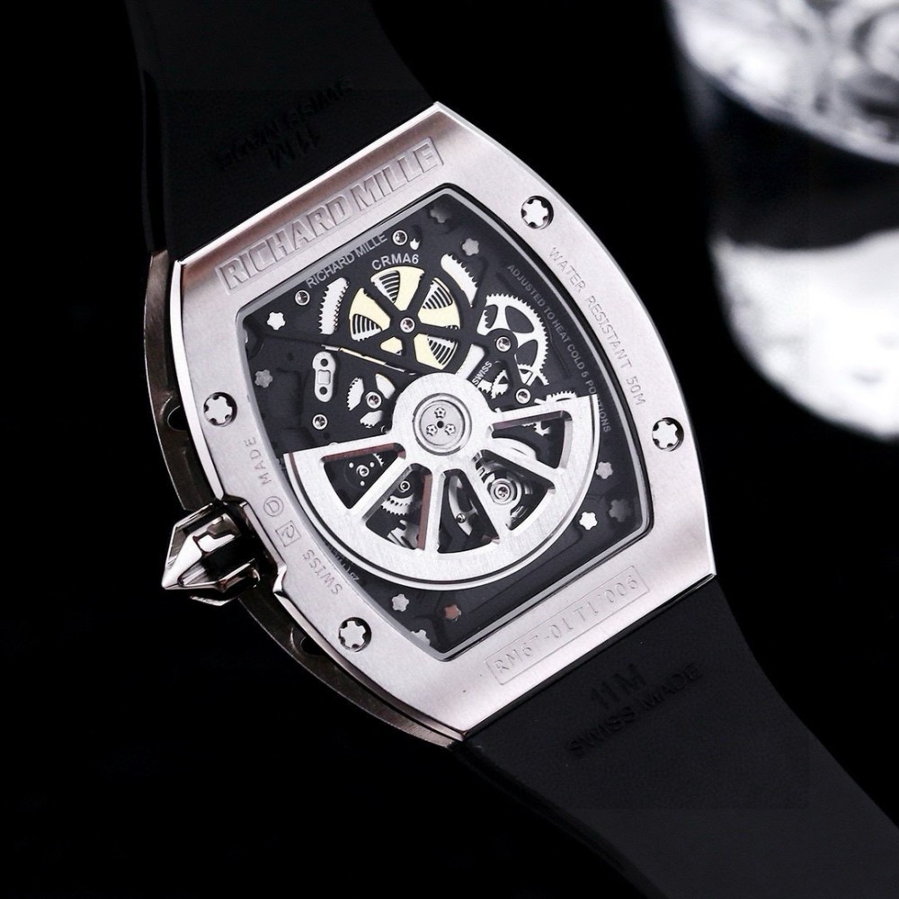 Men's Automatic Mechanical Watch 904L Stainless Steel 38  mm- RM  72