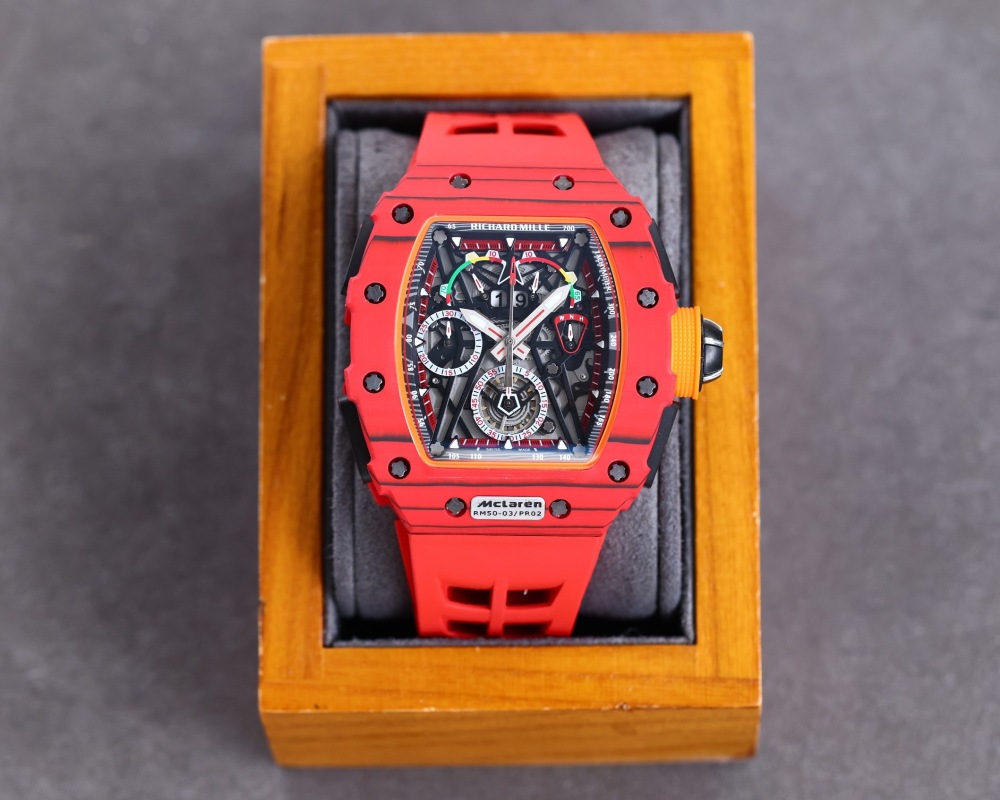 Men's Automatic Mechanical Watch 904L Stainless Steel 50x40  mm- RM  49
