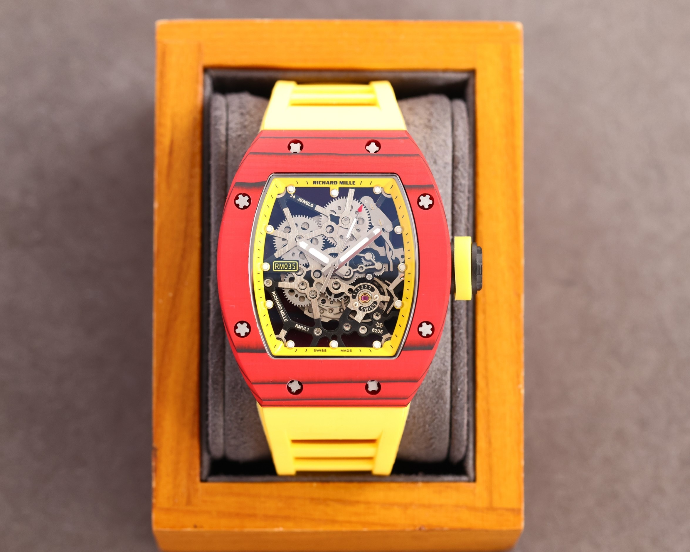 Men's Automatic Mechanical Watch 904L Stainless Steel 50x40  mm- RM  34