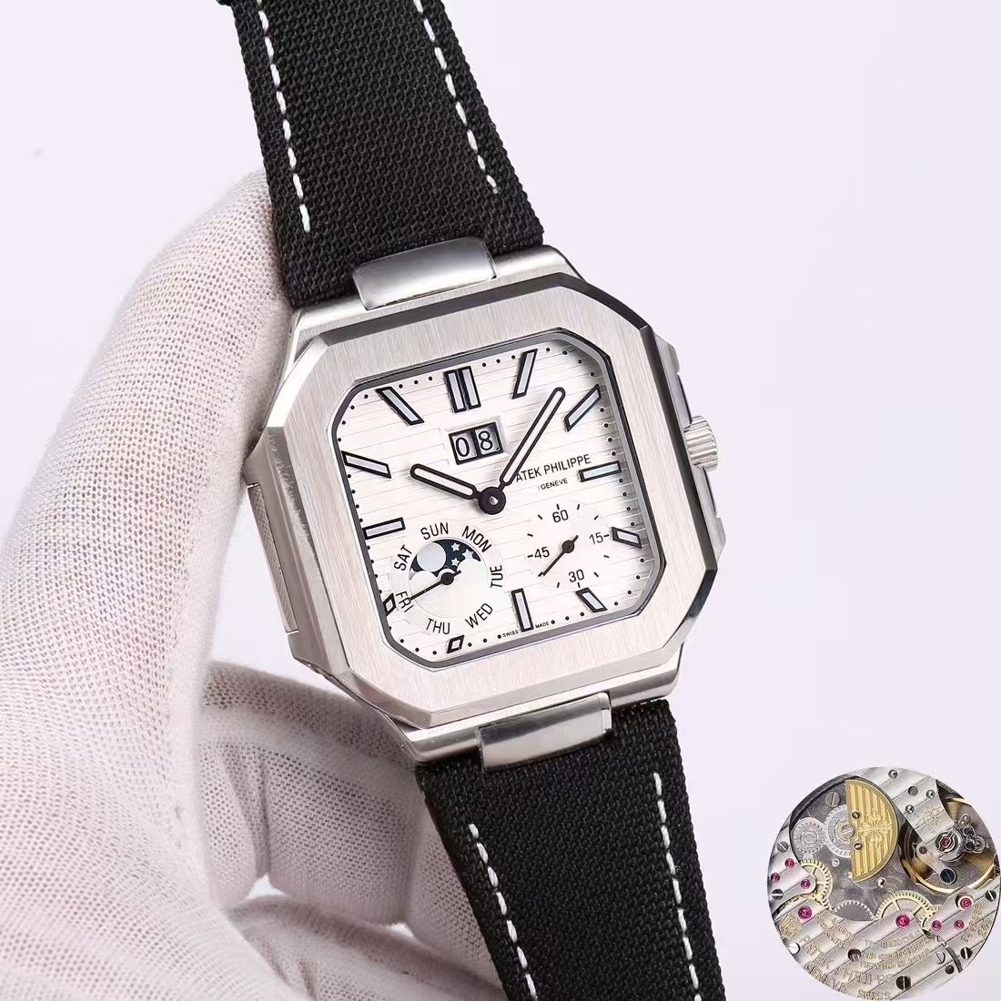 Men's Automatic Mechanical Watch 904L Stainless Steel 43 mm- PH  75