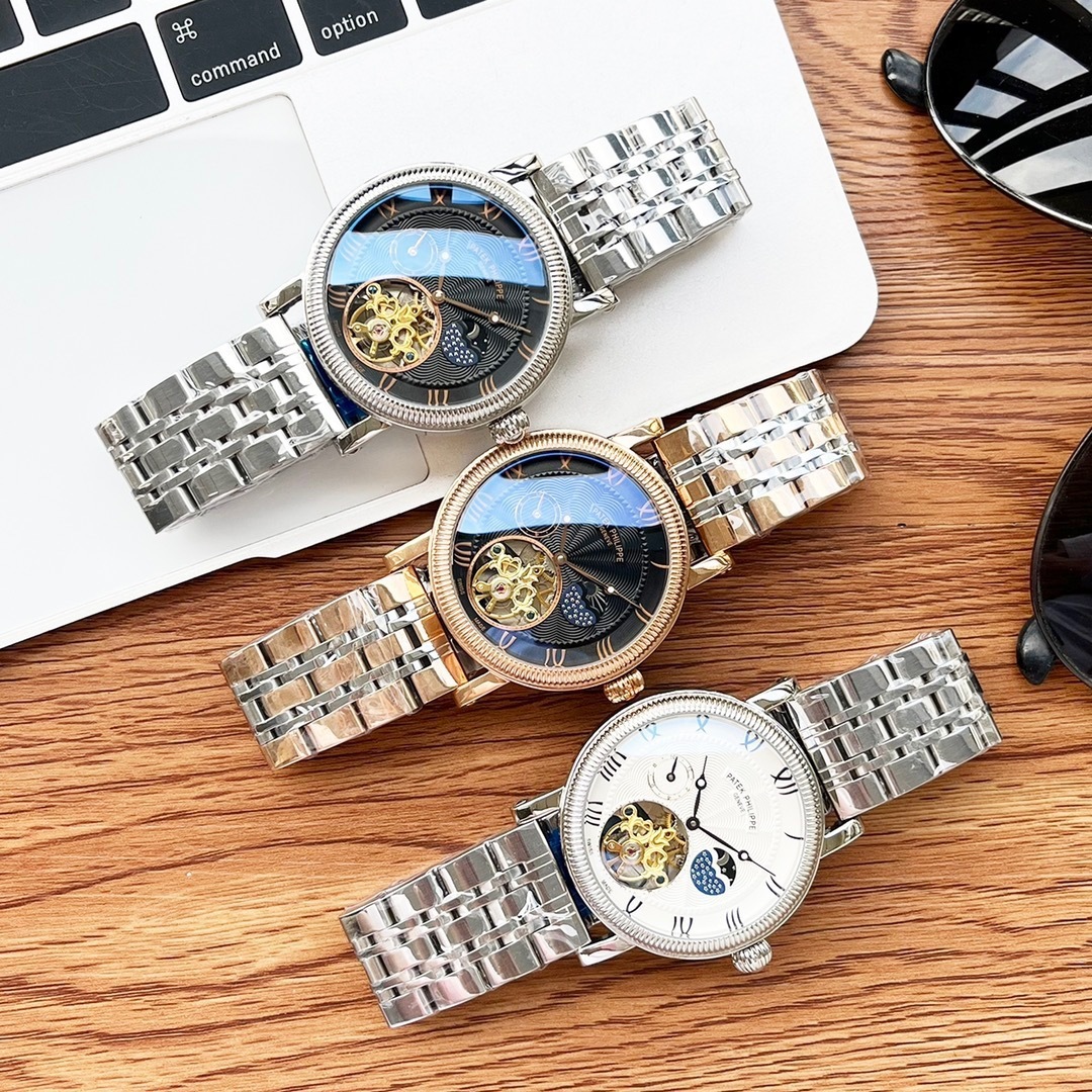 Men's Automatic Mechanical Watch 904L Stainless Steel 43  mm- PH  48