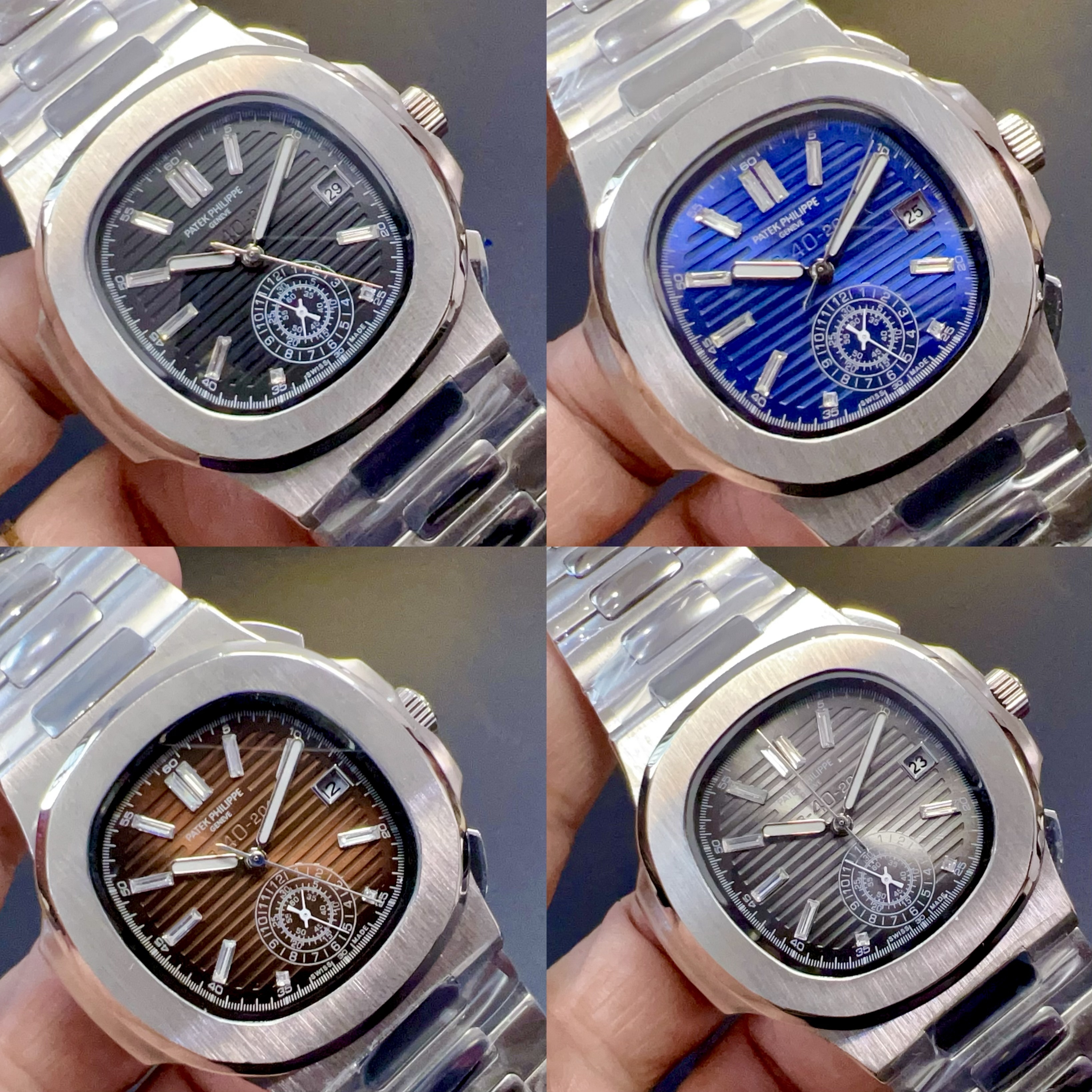 Men's Automatic Mechanical Watch 904L Stainless Steel 40  mm- PH 38