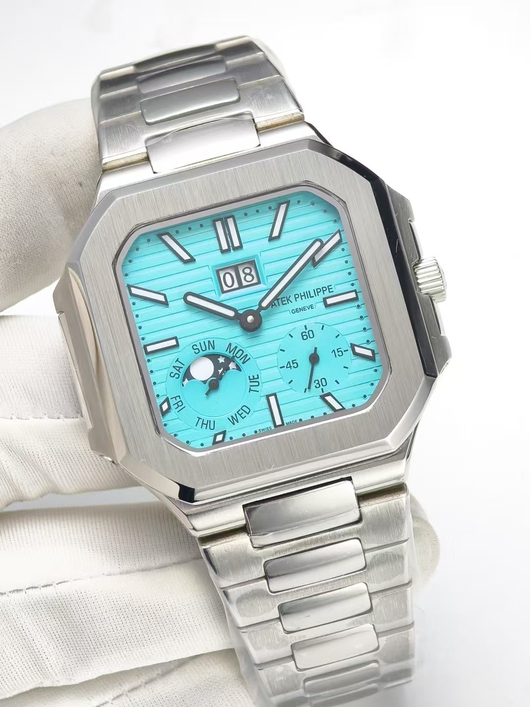 Men's Automatic Mechanical Watch 904L Stainless Steel 43 mm- PH  75