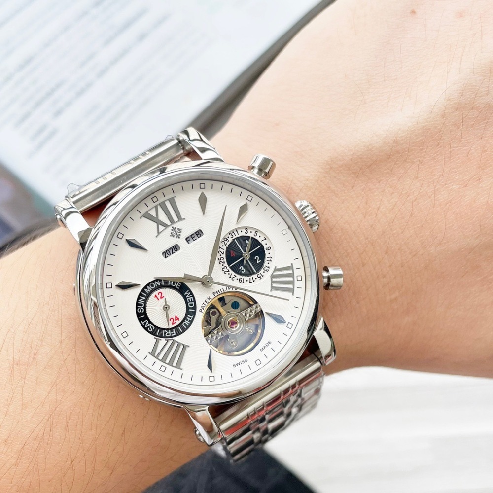 Men's Automatic Mechanical Watch 904L Stainless Steel 42 mm- PH  66