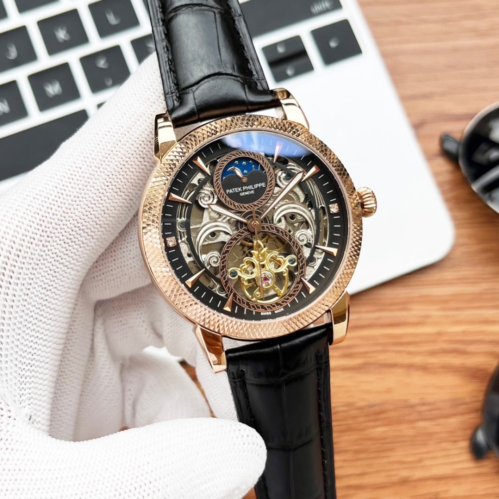 Men's Automatic Mechanical Watch 904L Stainless Steel 43  mm- PH  53
