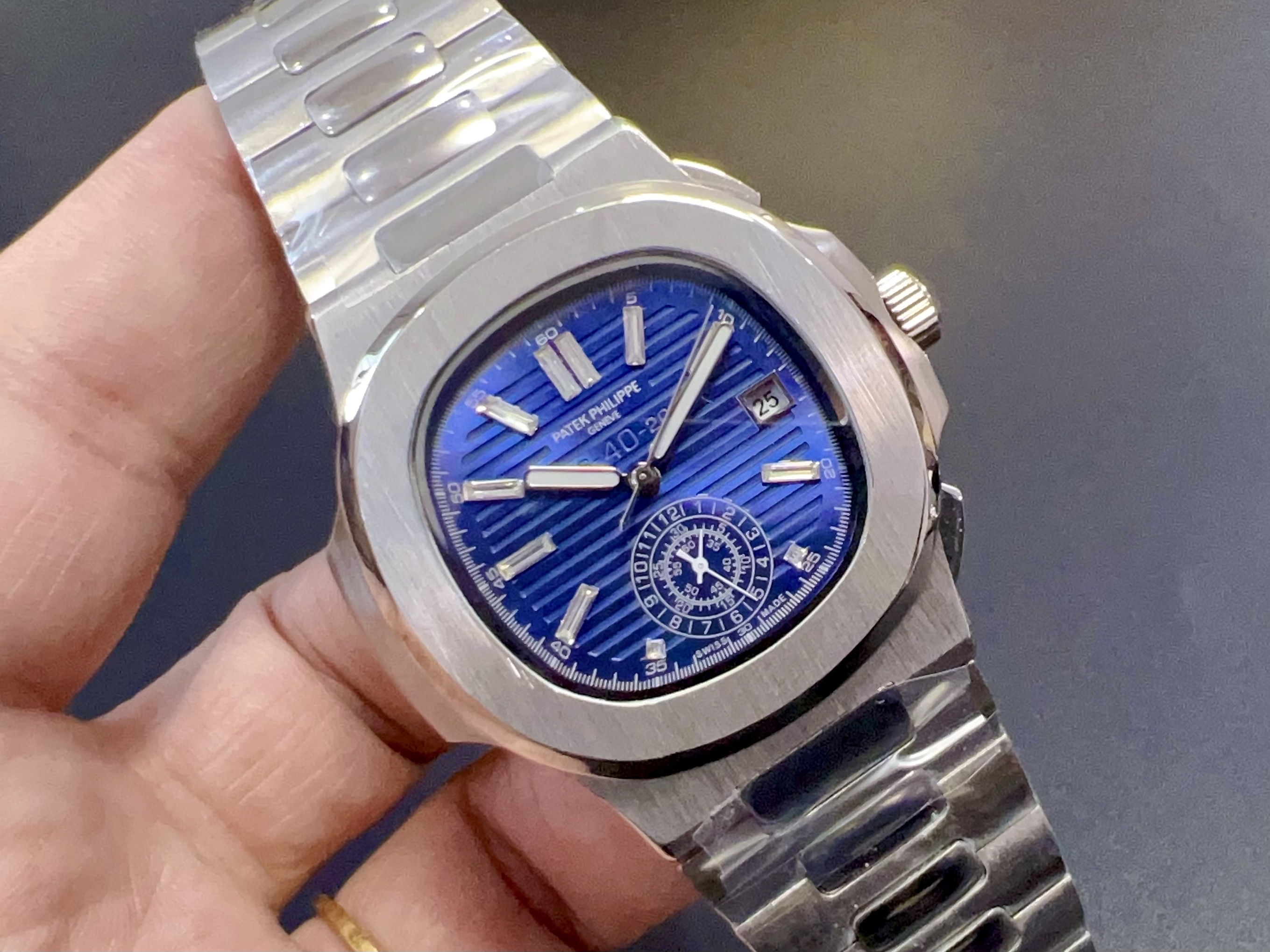 Men's Automatic Mechanical Watch 904L Stainless Steel 40  mm- PH 38