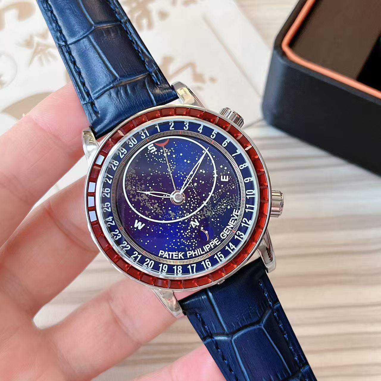 Men's Automatic Mechanical Watch 904L Stainless Steel 43 mm- PH 107