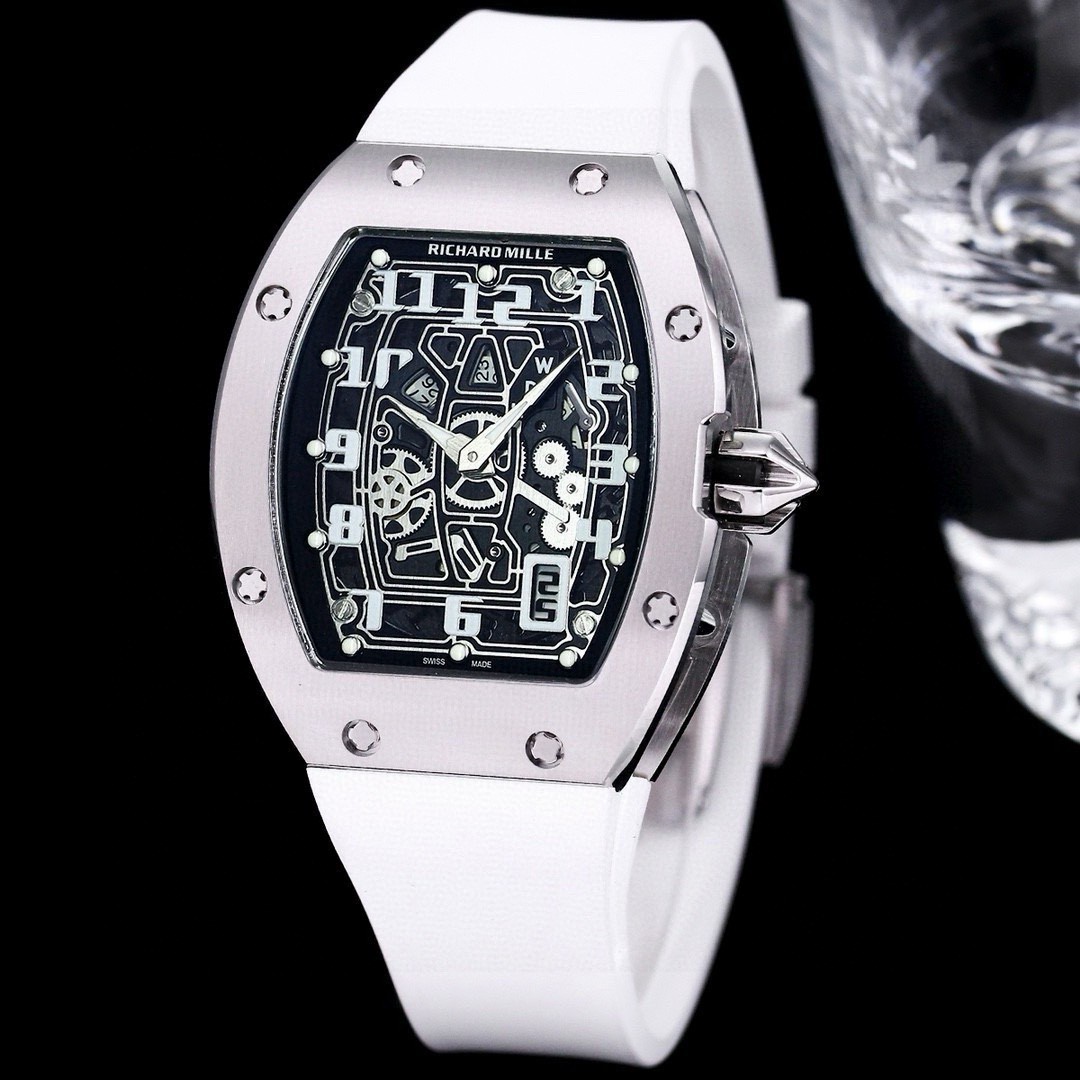 Men's Automatic Mechanical Watch 904L Stainless Steel 38  mm- RM  72