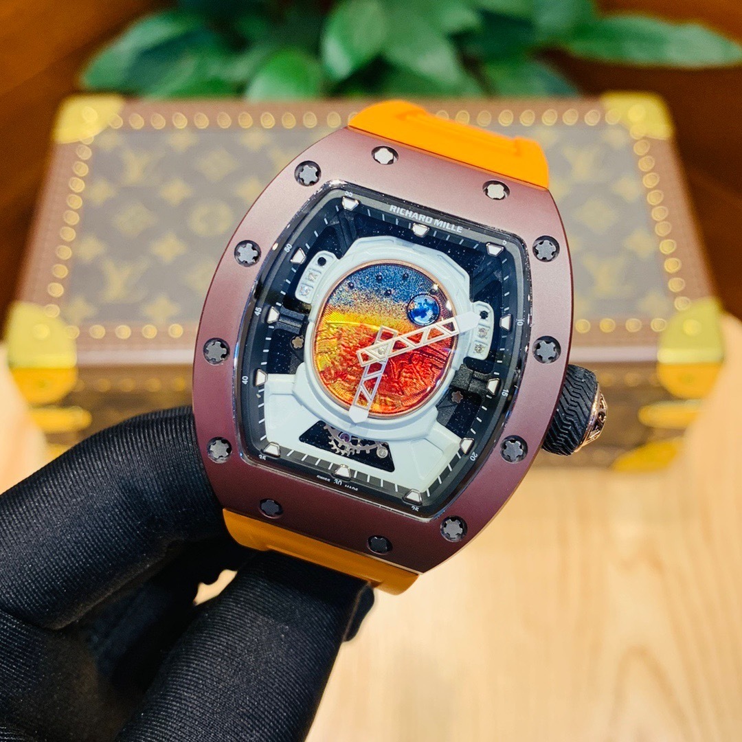 Men's Automatic Mechanical Watch 904L Stainless Steel 50x40  mm- RM  62