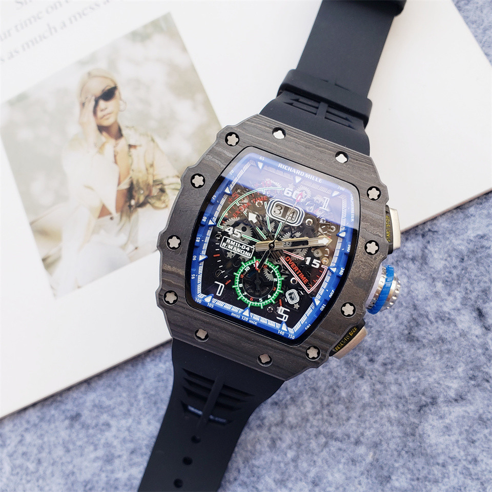 Men's Automatic Mechanical Watch 904L Stainless Steel 44  mm- RM  67