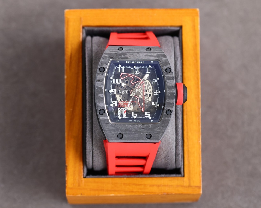 Men's Automatic Mechanical Watch 904L Stainless Steel 44  mm- RM  44