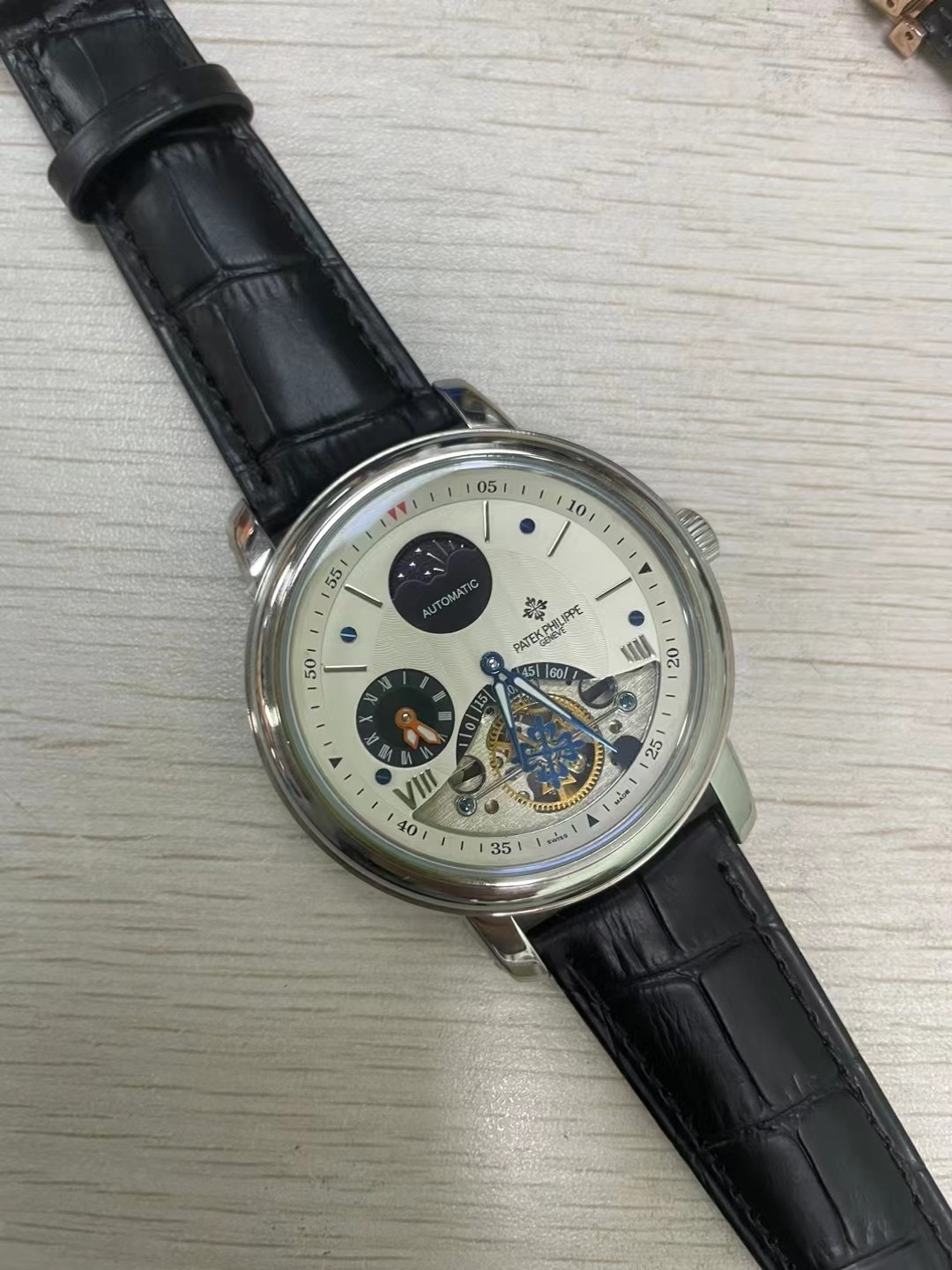 Men's Automatic Mechanical Watch 904L Stainless Steel 46 mm- PH  85