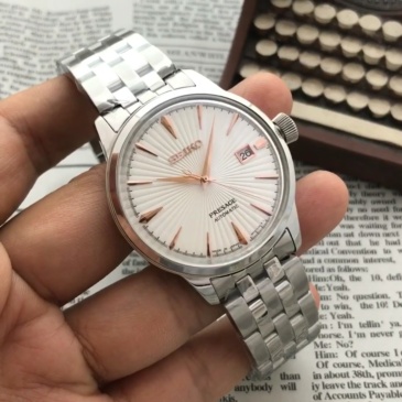 Men's Automatic Mechanical Watch 904L Stainless Steel 43mm- SK 12