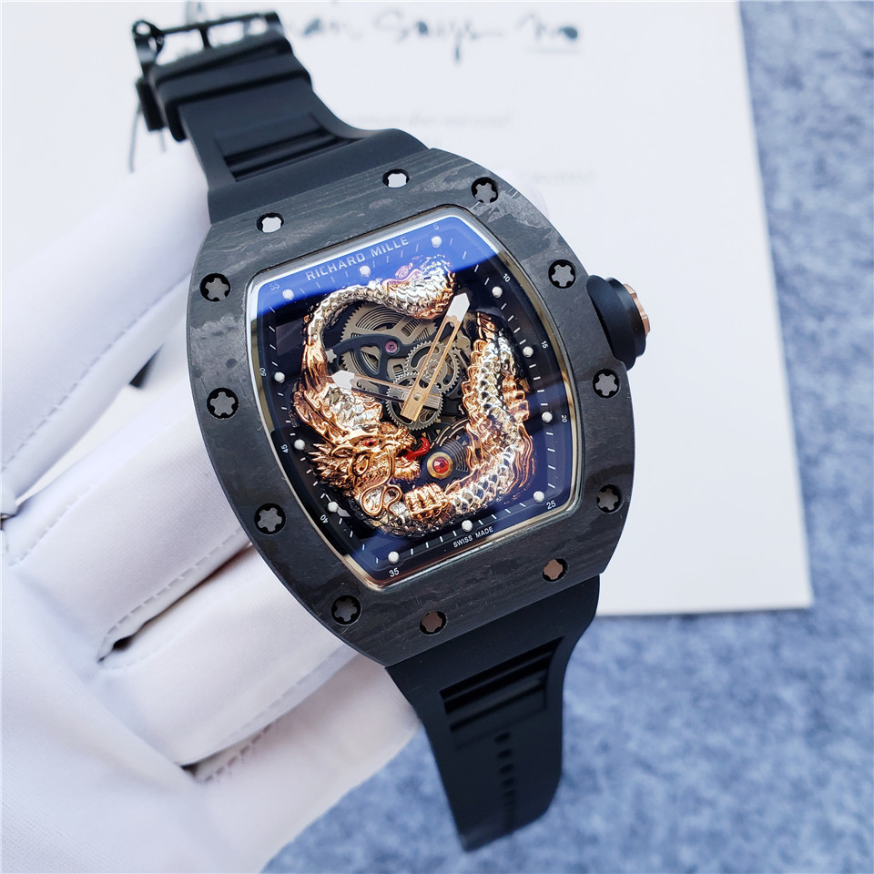 Men's Automatic Mechanical Watch 904L Stainless Steel 42mm- RM  13