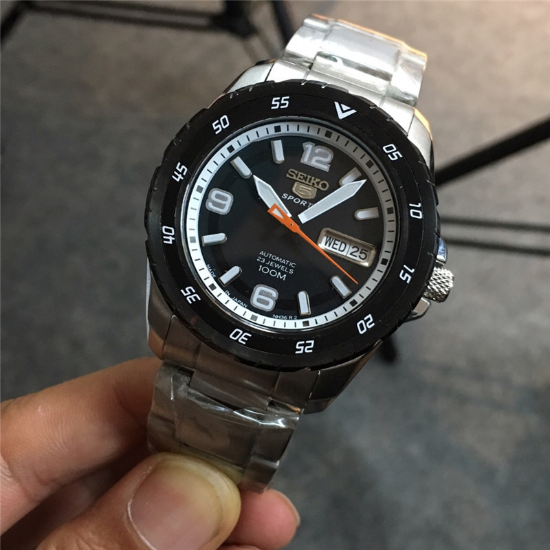 Men's Automatic Mechanical Watch 904L Stainless Steel 43mm- SK 19