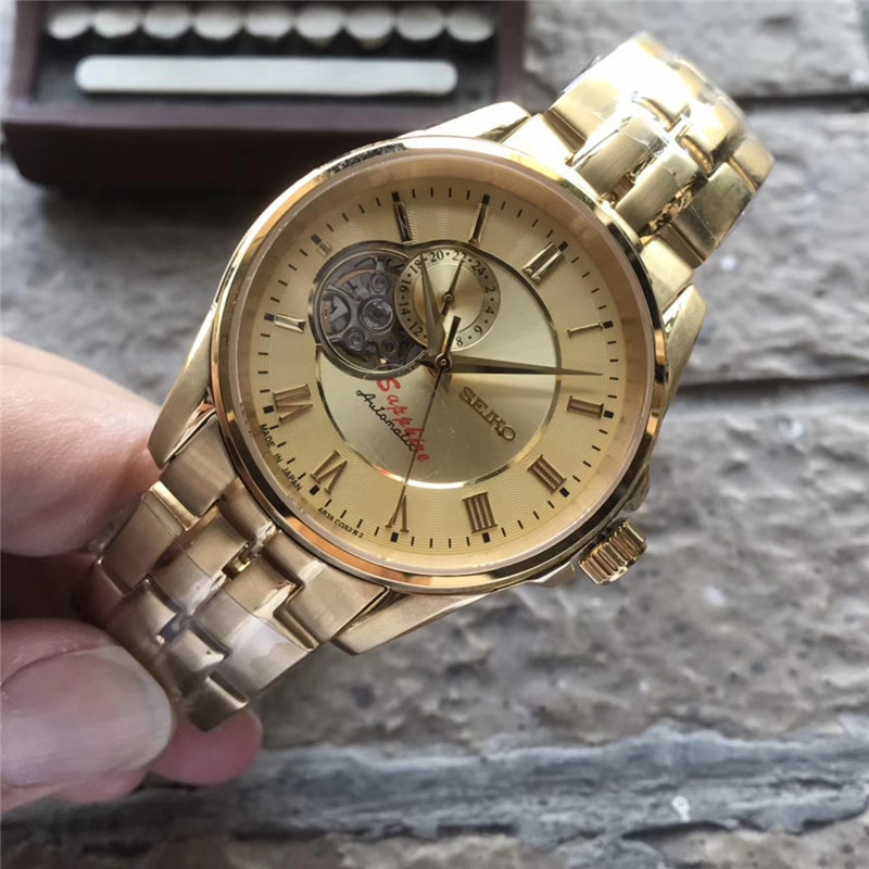Men's Automatic Mechanical Watch 904L Stainless Steel 40 mm- SK 24