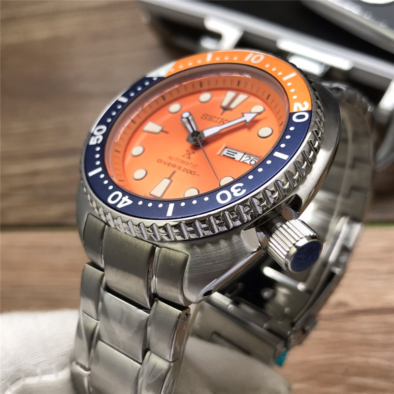Men's Automatic Mechanical Watch 904L Stainless Steel 43 mm- SK 7