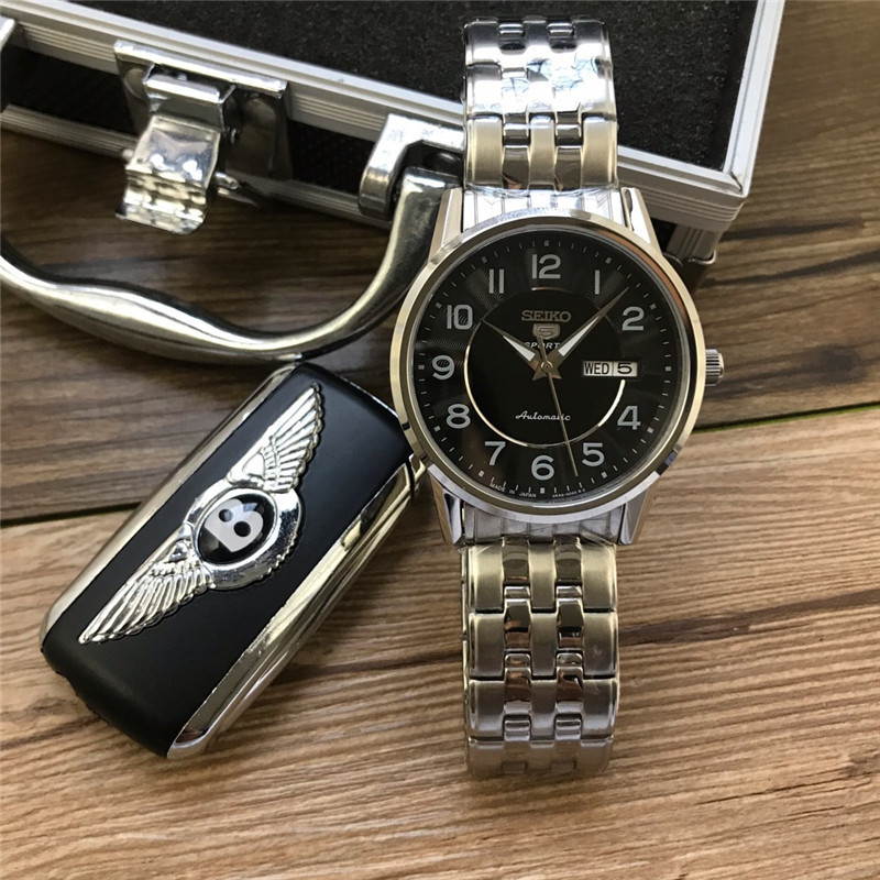 Men's Automatic Mechanical Watch 904L Stainless Steel 43 mm- SK 9
