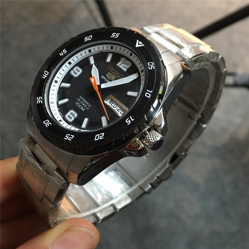 Men's Automatic Mechanical Watch 904L Stainless Steel 43mm- SK 19