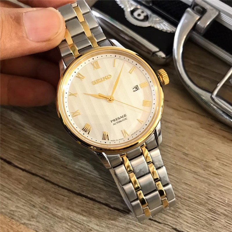 Men's Automatic Mechanical Watch 904L Stainless Steel 43mm- SK 22
