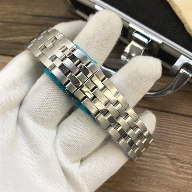 Men's Automatic Mechanical Watch 904L Stainless Steel 43mm- SK 12