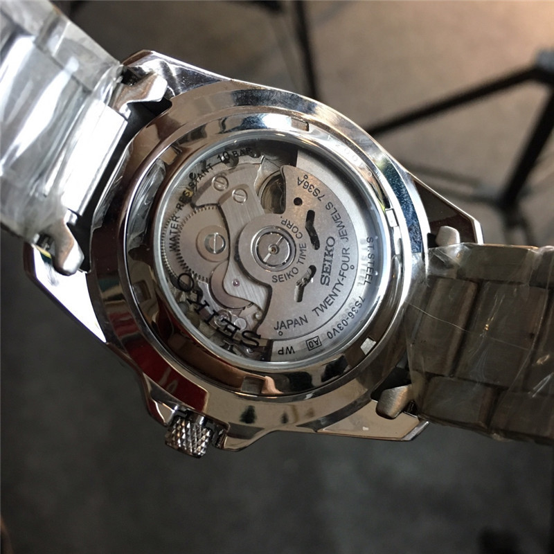 Men's Automatic Mechanical Watch 904L Stainless Steel 43mm- SK 19