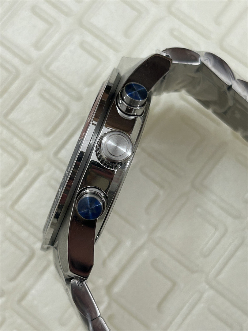 Men's Quartz Watch Chronograph 904L Stainless Steel 42 mm-SK 67