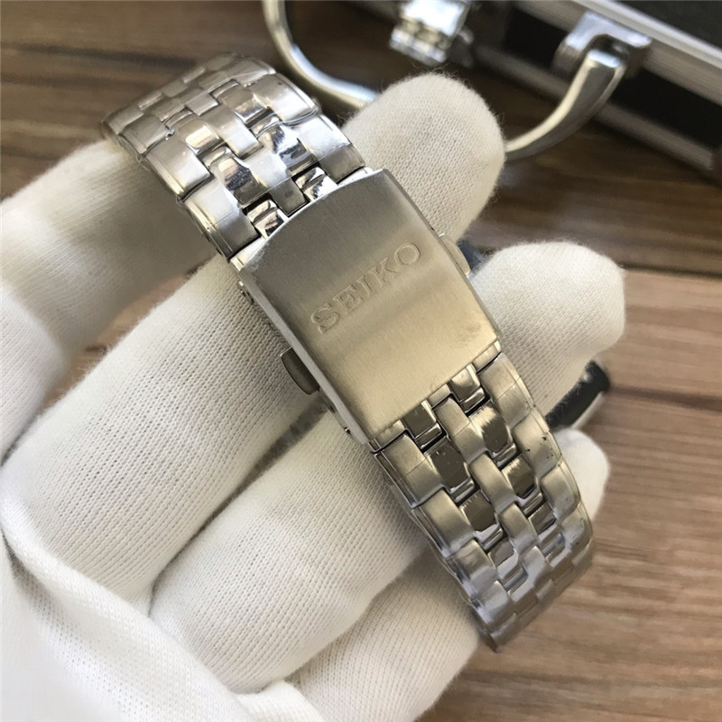 Men's Automatic Mechanical Watch 904L Stainless Steel 43 mm- SK 9