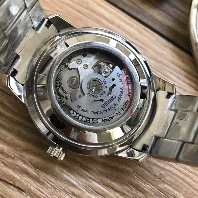 Men's Automatic Mechanical Watch 904L Stainless Steel 43mm- SK 11