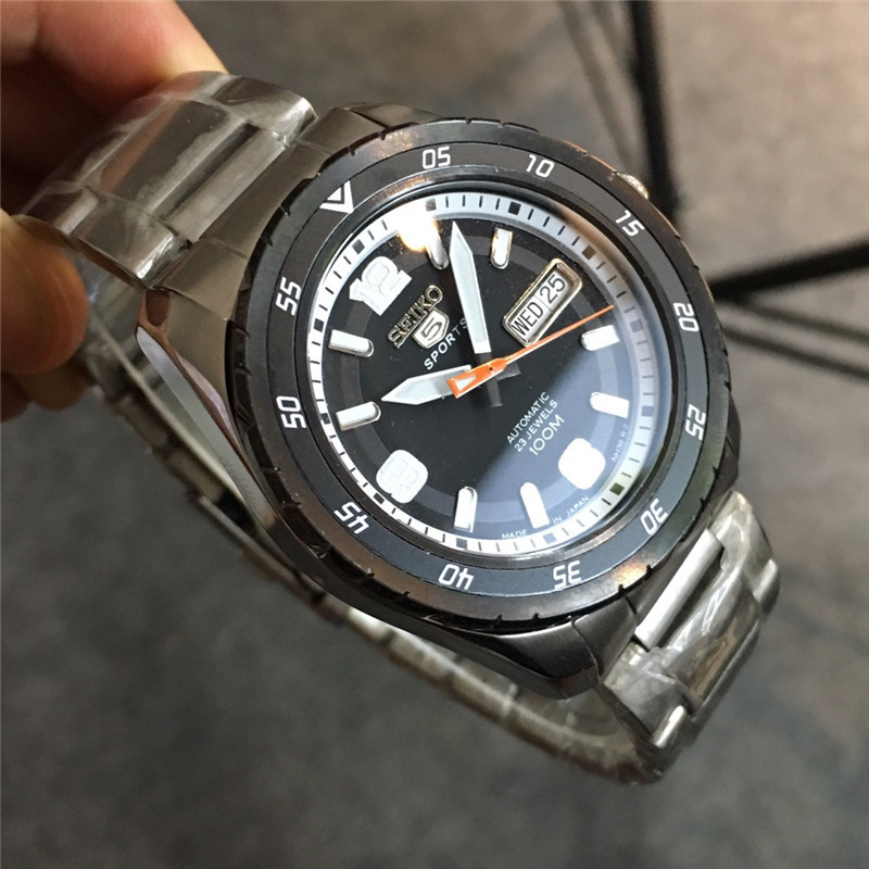 Men's Automatic Mechanical Watch 904L Stainless Steel 43mm- SK 19