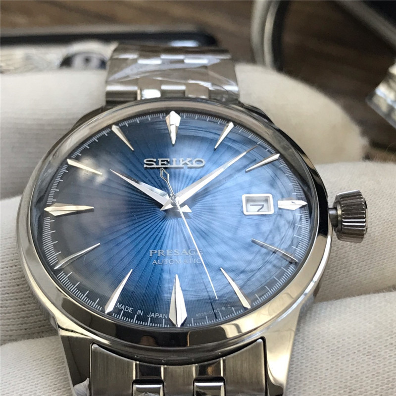 Men's Automatic Mechanical Watch 904L Stainless Steel 43mm- SK 12