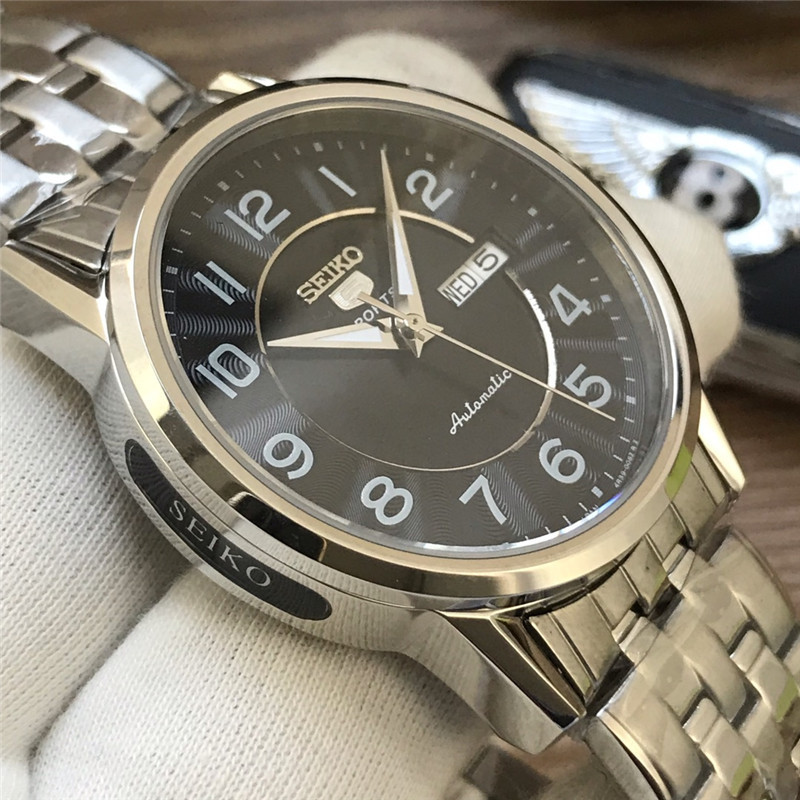 Men's Automatic Mechanical Watch 904L Stainless Steel 43 mm- SK 9