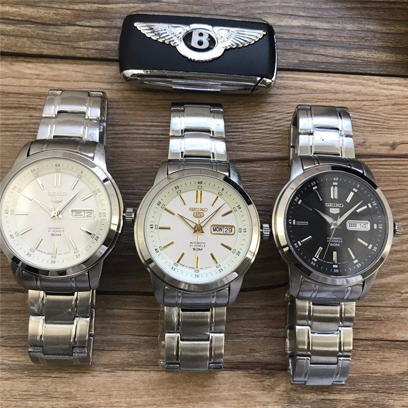Men's Automatic Mechanical Watch 904L Stainless Steel 43mm- SK 11