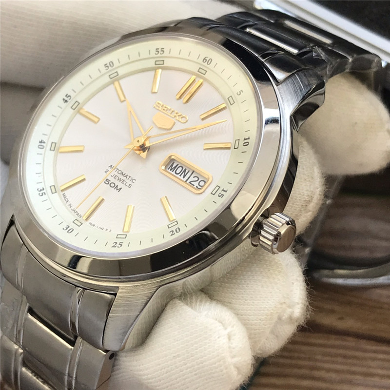 Men's Automatic Mechanical Watch 904L Stainless Steel 43mm- SK 11