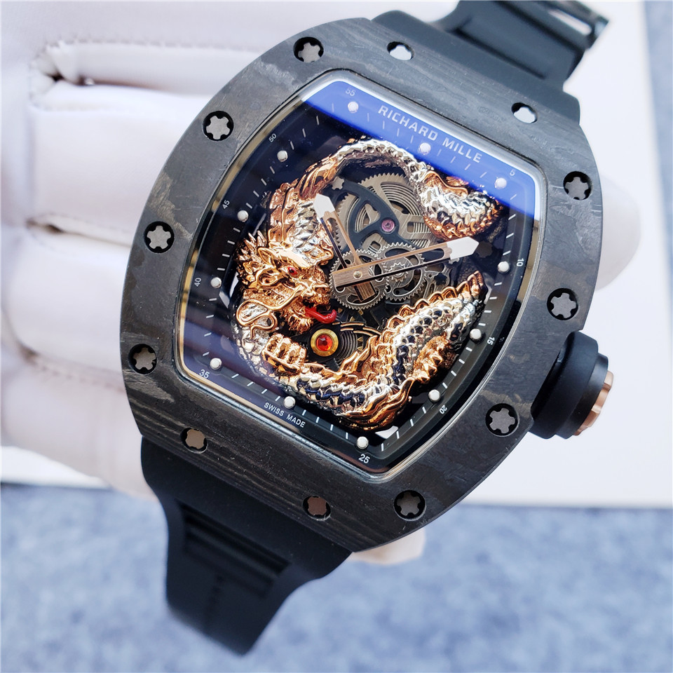 Men's Automatic Mechanical Watch 904L Stainless Steel 42mm- RM  13