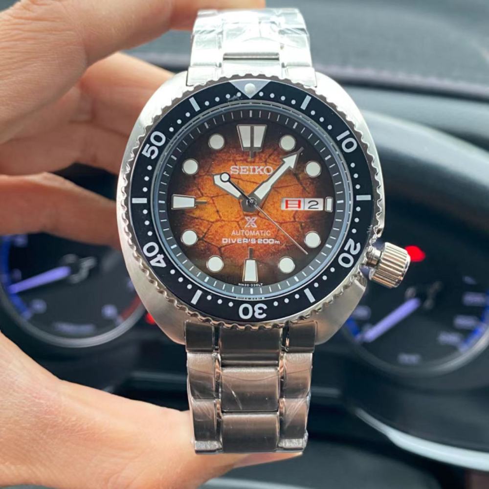 Men's Automatic Mechanical Watch 904L Stainless Steel 42 mm- SK 56