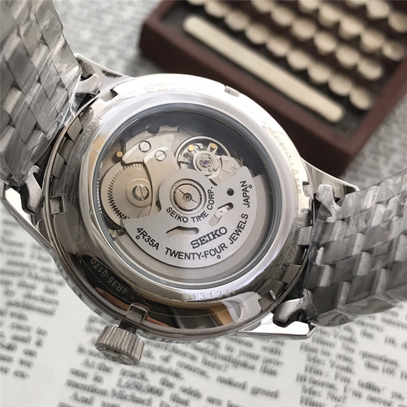 Men's Automatic Mechanical Watch 904L Stainless Steel 43mm- SK 12