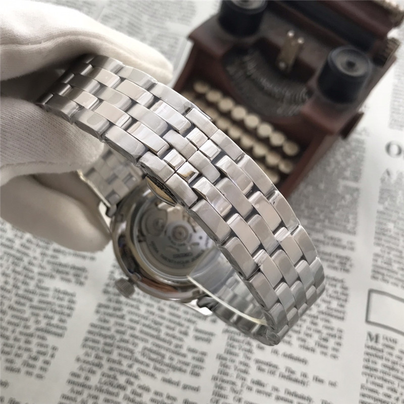 Men's Automatic Mechanical Watch 904L Stainless Steel 43mm- SK 12