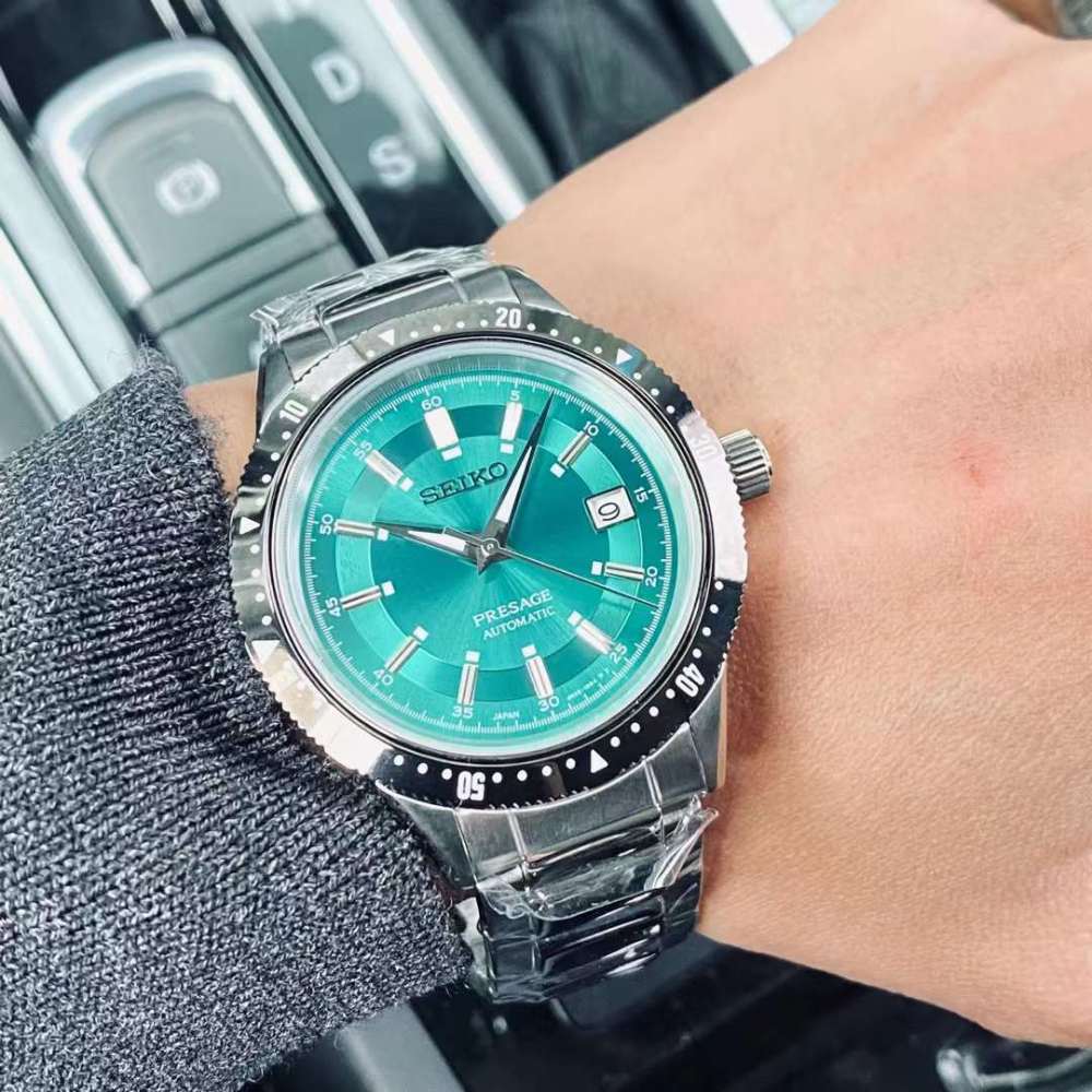 Men's Automatic Mechanical Watch 904L Stainless Steel 42 mm- SK 53