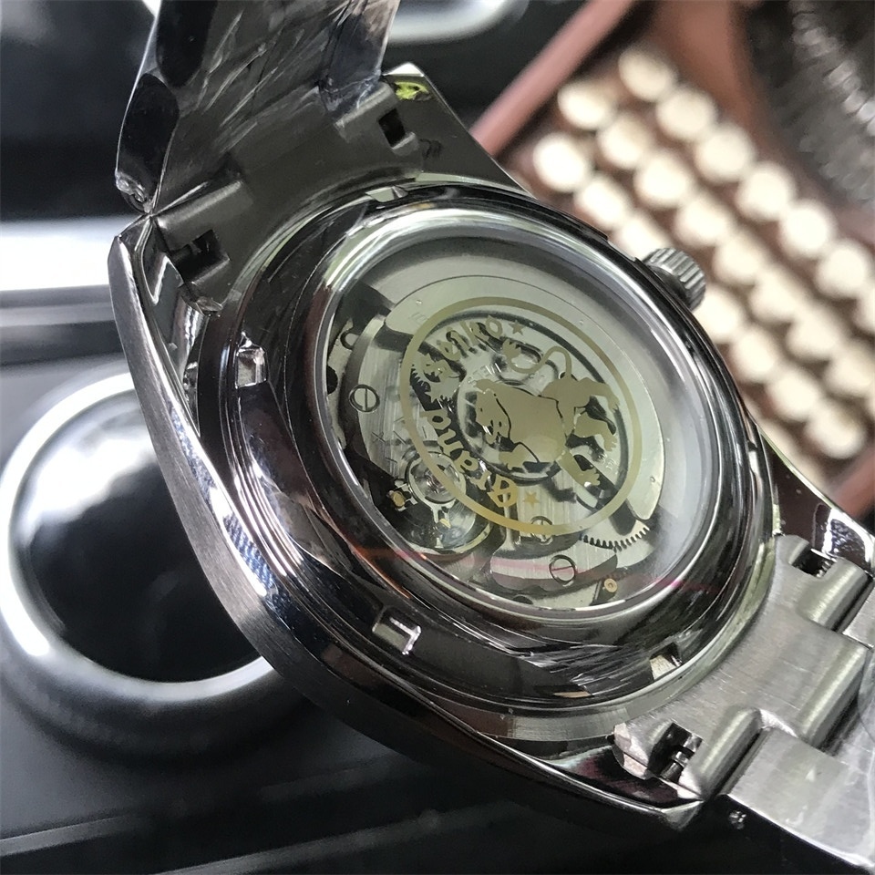 Men's Automatic Mechanical Watch 904L Stainless Steel 40 mm- SK 55