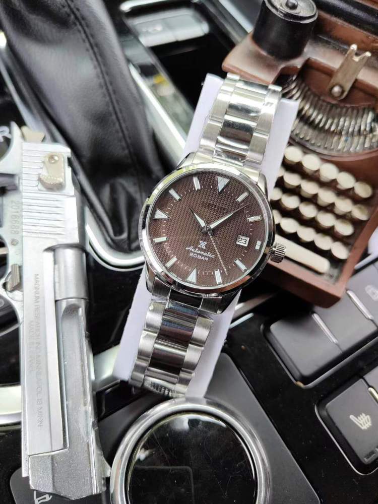 Men's Automatic Mechanical Watch 904L Stainless Steel 40 mm- SK 59