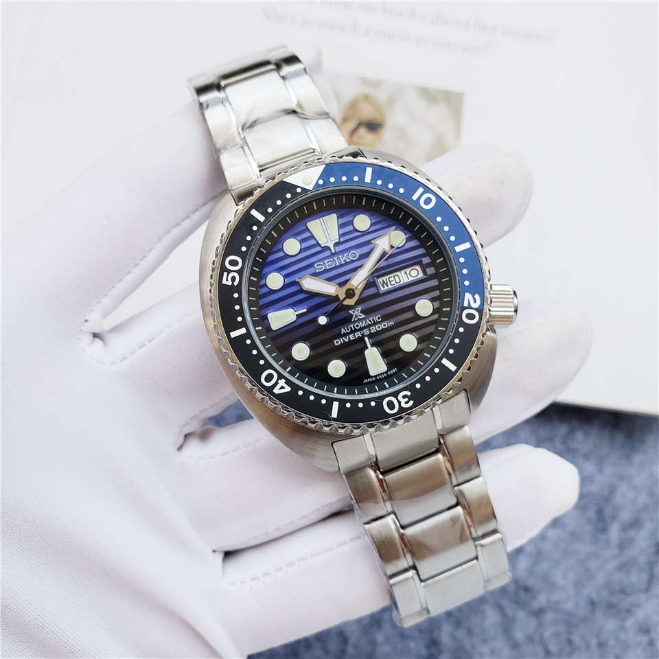 Men's Automatic Mechanical Watch 904L Stainless Steel 42mm- SK 46
