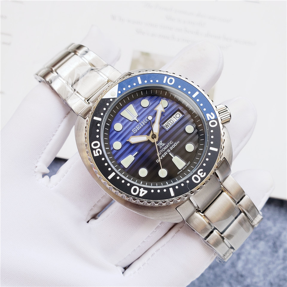 Men's Automatic Mechanical Watch 904L Stainless Steel 42mm- SK 46