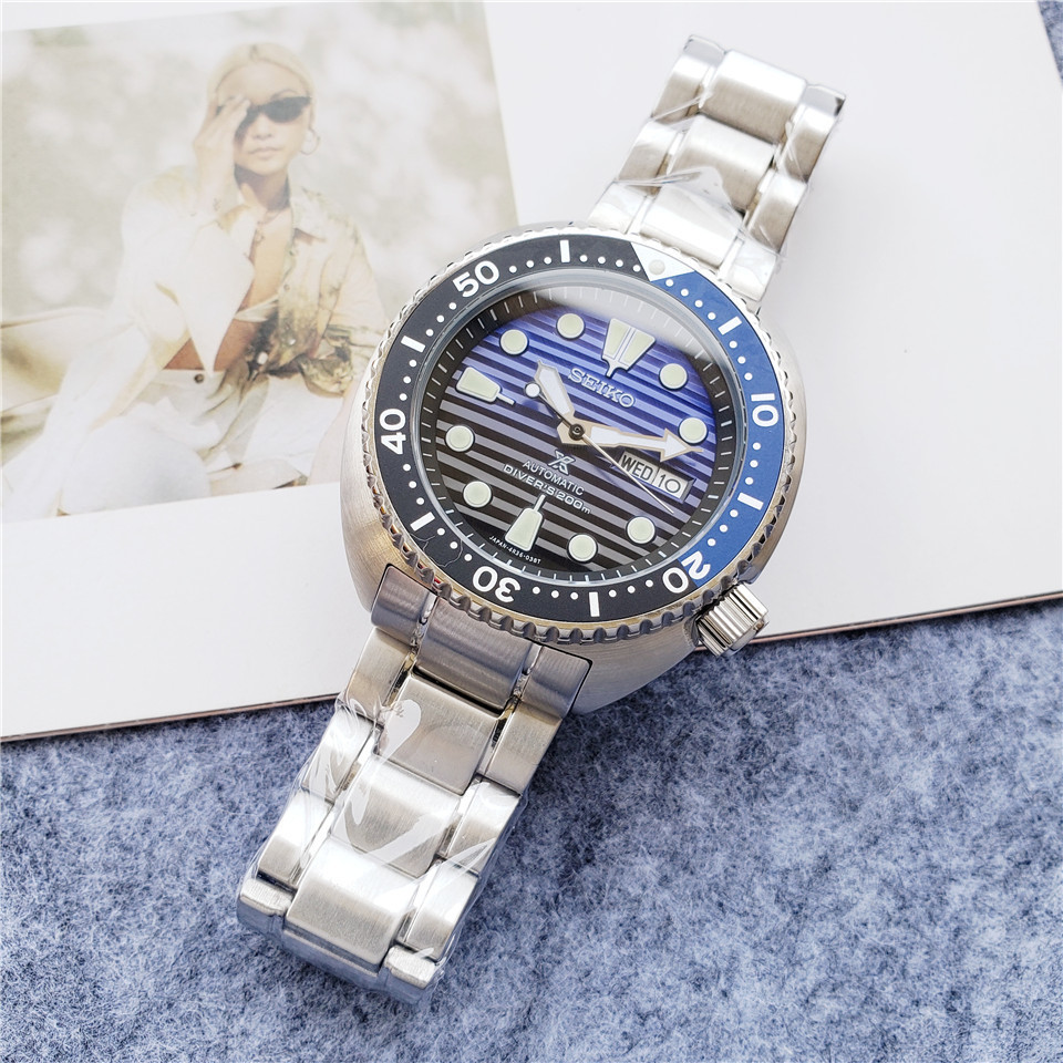 Men's Automatic Mechanical Watch 904L Stainless Steel 42mm- SK 46