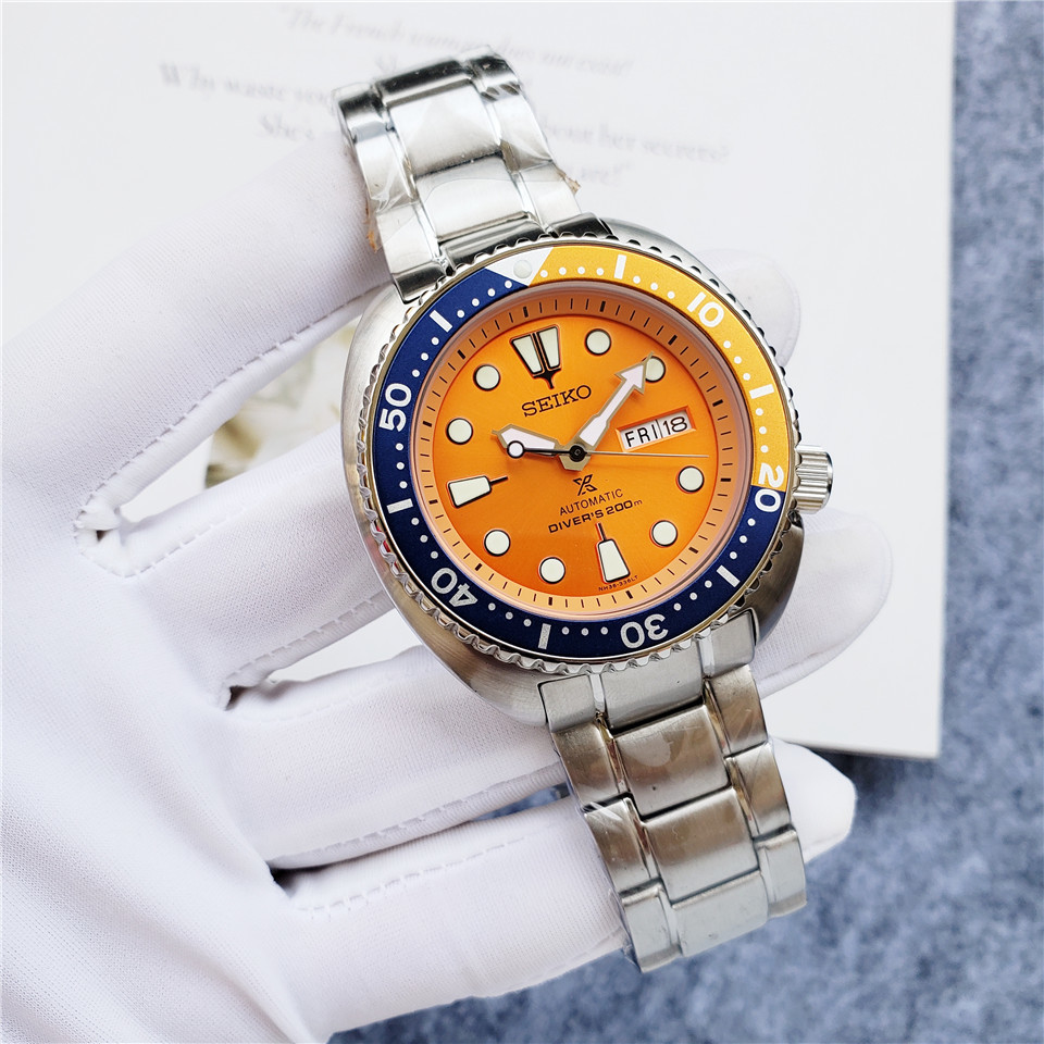 Men's Automatic Mechanical Watch 904L Stainless Steel 42mm- SK 45