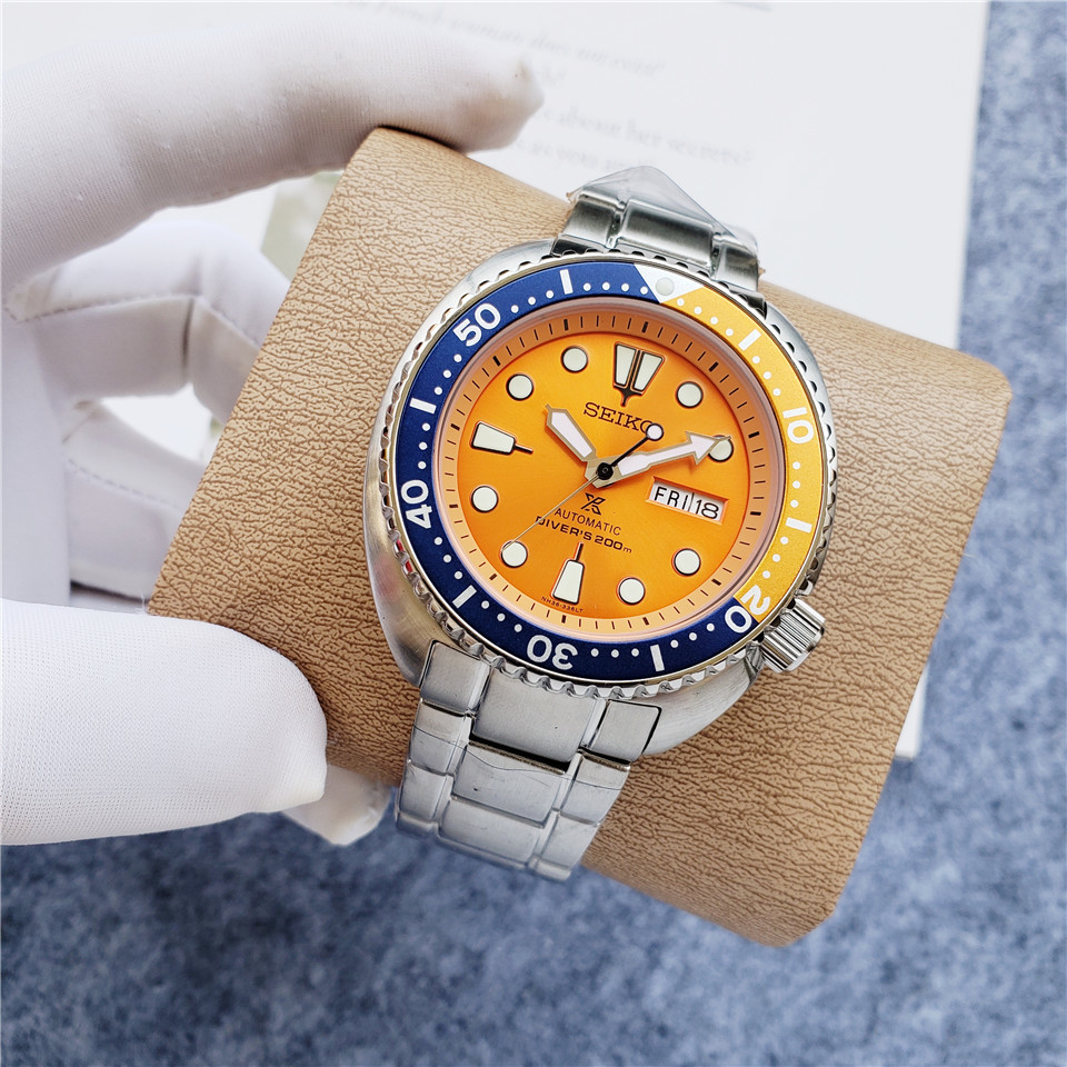 Men's Automatic Mechanical Watch 904L Stainless Steel 42mm- SK 45