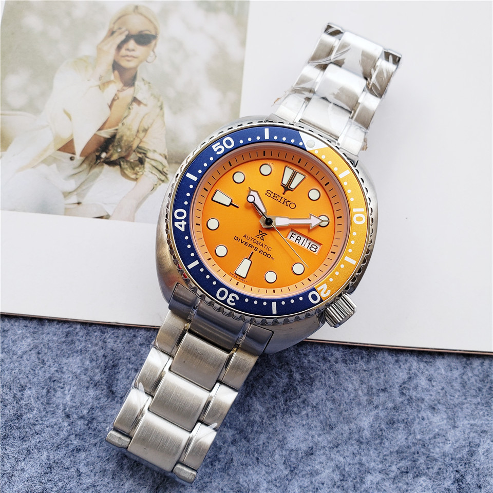 Men's Automatic Mechanical Watch 904L Stainless Steel 42mm- SK 45