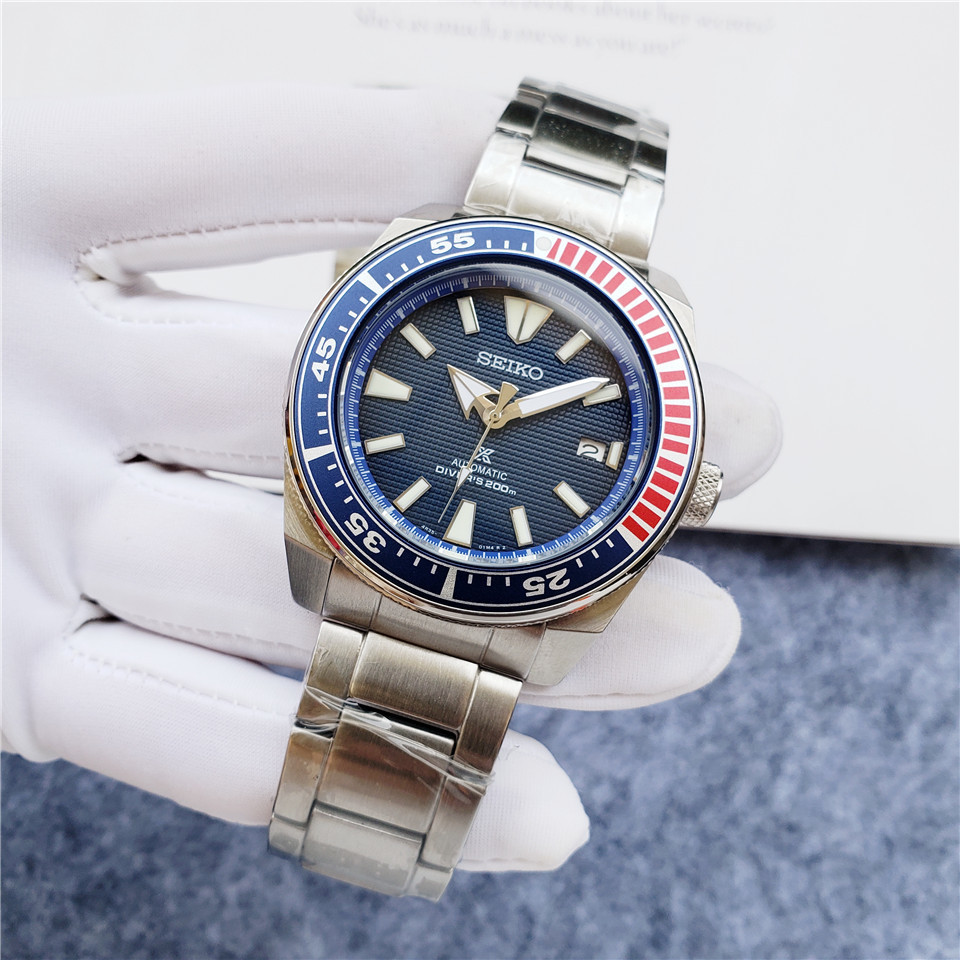Men's Automatic Mechanical Watch 904L Stainless Steel 42mm- SK 43